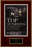 Top Attorneys in Washington 2022 Award