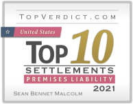 Top Verdict personal injury settlements award