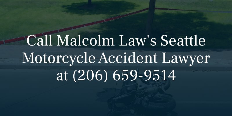Seattle Police Motorcycle Accident